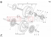 DUCATI 2006 Sporttouring ST3 WHEELS » FRONT WHEEL