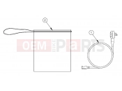POLARIS GEM - E2/E4/E6/ES/EL/ELXD ELECTRICAL | ELECTRICAL, OPTIONS, CHARGING CORD SET KIT - e2/e4/e6/eS/eL/eLXD (49GEMOPTIONS11CORD)