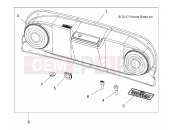 POLARIS GEM - E2/E4/E6/ES/EL/ELXD ELECTRICAL | ELECTRICAL, OPTIONS, STEREO PACKAGE - e2/e4/e6/eS/eL/eLXD (49GEMOPTIONS11STEREO)