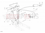 DUCATI 2006 Sporttouring ST3 S ABS REAR SHOCK ABSORBER » SWING ARM