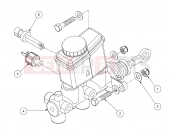 Polaris 2008 LEV GEM - E2/E4/E6/ES/EL/ELXD BRAKES | BRAKES, MASTER CYLINDER - e2/e4/e6/eS/eL/eLXD (49GEMBRAKES11MC)