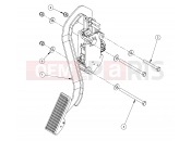 Polaris 2008 LEV GEM - E2/E4/E6/ES/EL/ELXD ELECTRICAL | ELECTRICAL, ACCELERATOR PEDAL - e2/e4/e6/eS/eL/eLXD (49GEMELECTRICAL11PEDAL)