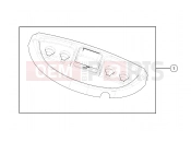 Polaris 2008 LEV GEM - E2/E4/E6/ES/EL/ELXD RH DRIVE | RH DRIVE, DASH UPPER - e2/e4/eS/eL/eLXD (49GEMRHDRIVE11DASH)