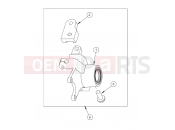Polaris 2008 LEV GEM - E2/E4/E6/ES/EL/ELXD STEERING | STEERING, KNUCKLE, LEFT, 9.21 DISC - e2/e4/eS (49GEMSTEER11KNUCKLELTE2)