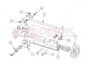 Polaris 2008 LEV GEM - E2/E4/E6/ES/EL/ELXD STEERING | STEERING, LOCK, MANUAL - e2/e4/e6/eS/eL/eLXD (49GEMSTEER11LOCK)