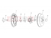 Polaris 2008 LEV GEM - E2/E4/E6/ES/EL/ELXD WHEELS | WHEELS, COMPONENTS, END, LEFT REAR - e6/eLXD (49GEMWHEELS11ENDFTRRE6)