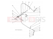 POLARIS GEM - E2/E4/E6/ES/EL/ELXD BODY » BODY, OPTIONS, FRAME LEFT/RIGHT FRONT - e4 (49GEMOPTIONS11FRAMEFRT)