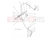 POLARIS GEM - E2/E4/E6/ES/EL/ELXD BODY » BODY, OPTIONS, FRAME LEFT/RIGHT REAR - e4 (49GEMOPTIONS11FRAMERR)