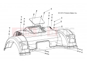 POLARIS GEM - E2/E4/E6/ES/EL/ELXD BODY » BODY, SPAT - e2/e4/e6 (49GEMBODY11SPAT)