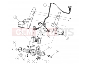POLARIS GEM - E2/E4/E6/ES/EL/ELXD ELECTRICAL » ELECTRICAL, COLUMN STEERING PASSENGER - e2/e4/e6 (49GEMELECTRICAL11COLUMN)