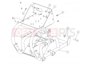 POLARIS GEM - E2/E4/E6/ES/EL/ELXD FRAME » FRAME, SUPPORT, FRONT - e2/e4/e6/eS/eL/eLXD (49GEMFRAME11FRT)