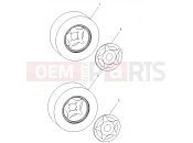 POLARIS GEM - E2/E4/E6/ES/EL/ELXD WHEELS » WHEELS, OPTIONS, CHROME and SILVER - e2/e4/eS/eL (49GEMOPTIONS11WHLCHROMEE2)