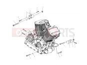 VICTORY CA CLASSIC CRUISER ALL OPTIONS (V03CB16) ENGINE | ENGINE, MOUNTING - V03CB16/ALL OPTIONS (4983648364C07)