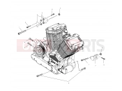 VICTORY DELUXE CRUISER (V01CD15LC) ENGINE | ENGINE, MOUNTING - V01CD15CC (4966146614C001)