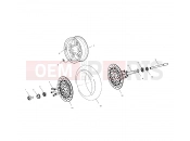 VICTORY SPORT CRUISER (V00CS15DE) WHEELS | WHEELS, FRONT - V00CS15DC (4952625262A013)