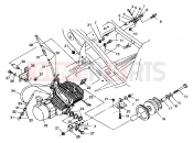 POLARIS XPRESS 300 (A99CA28CA) ENGINE MOUNTING - A99CA28CA (4949444944a010) | ENGINE MOUNTING - A99CA28CA (4949444944a010)