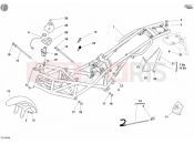 DUCATI 2005 Monster 400 Dark FRAME » FRAME