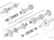 DUCATI 2015 Diavel Titanium GEAR BOX [MOD:DVLR]