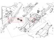 DUCATI 2015 Diavel Titanium REAR FRAME COMP. [MOD:DVLR]