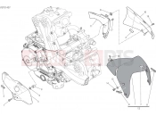 DUCATI 2015 Monster 821 HALF FAIRING [MOD:M 821]