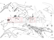 DUCATI 2015 Monster 821 Dark PLATE HOLDER [MOD:M821DARK;XST:AUS]