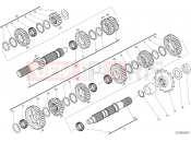 DUCATI 2015 Monster 1200 GEAR BOX [MOD:M 1200]