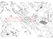 DUCATI 2015 Monster 1200 REAR FRAME COMP. [MOD:M 1200]