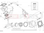 DUCATI 2015 Monster 1200 S CYLINDERS - PISTONS [MOD:M 1200S]