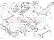 DUCATI 2016 Diavel REAR SHOCK ABSORBER [MOD:DVL]