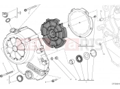 DUCATI 2016 Diavel Carbon CLUTCH COVER [MOD:DVLC]