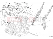 DUCATI 2016 Diavel Carbon FRAME [MOD:DVLC]
