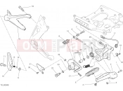 DUCATI XDiavel S FOOTRESTS, RIGHT [MOD:XDIAVELS]