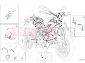 DUCATI 2016 Hypermotard 939 WIRING HARNESS [MOD:HYM 939]
