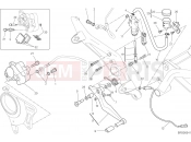 DUCATI 2016 Hypermotard 939 REAR BRAKE SYSTEM [MOD:HYM 939]