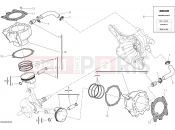 DUCATI 2016 Hypermotard 939 SP CYLINDERS - PISTONS [MOD:HYM939SP]
