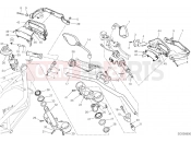 DUCATI 2016 Hypermotard 939 SP HANDLEBAR AND CONTROLS [MOD:HYM939SP]
