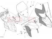 DUCATI Hyperstrada 939 COWLING [MOD:HY939STR]