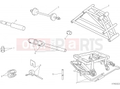 DUCATI 2016 Monster 821 Dark WORKSHOP SERVICE TOOLS, FRAME [MOD:M821DARK]