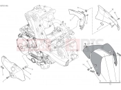 DUCATI 2016 Monster 821 Stripe HALF FAIRING [MOD:M821 STR]