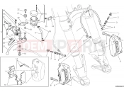 DUCATI 2016 Monster 1200 FRONT BRAKE SYSTEM [MOD:M 1200]