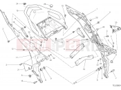 DUCATI Multistrada 1200 Pikes Peak REAR FRAME COMP. [MOD:MS1200PP]