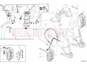 DUCATI 2017 Diavel Carbon FRONT BRAKE SYSTEM [MOD:DVLC]