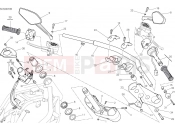 DUCATI 2017 XDiavel HANDLEBAR [MOD:XDIAVEL]