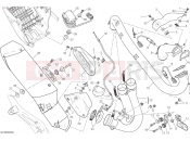 DUCATI 2017 Hypermotard 939 EXHAUST SYSTEM [MOD:HYM 939]