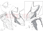 DUCATI 2017 Hypermotard 939 SP COWLING [MOD:HYM939SP]