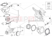 DUCATI 2017 Monster 1200 CYLINDERS - PISTONS [MOD:M 1200]