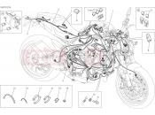 DUCATI 2017 Monster 821 WIRING HARNESS [MOD:M 821]