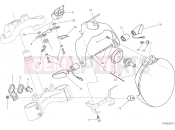 DUCATI 2017 Monster 1200 R HEADLIGHT [MOD:M 1200R;XST:AUS,EUR,FRA,JAP,ROK]