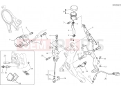 DUCATI 2017 Monster 1200 R REAR BRAKE SYSTEM [MOD:M 1200R]
