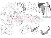 DUCATI 2017 Monster 1200 R HALF FAIRING [MOD:M 1200R]
